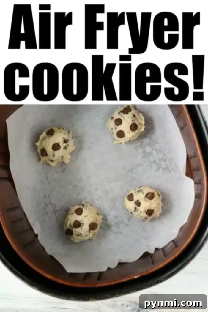 baking in air fryer with parchment paper