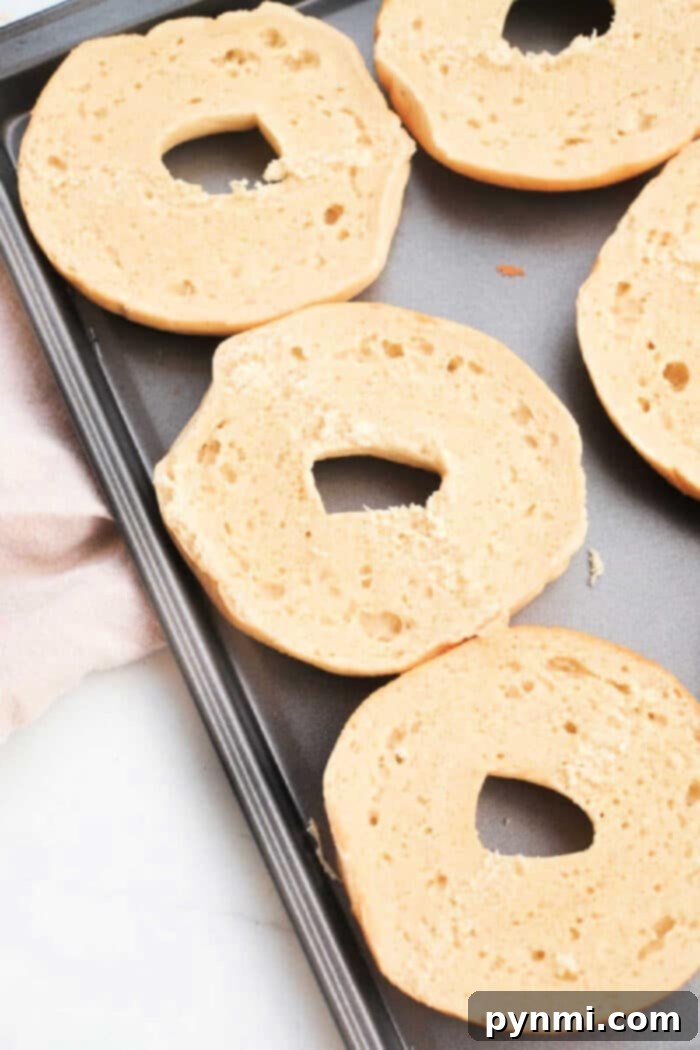 How to Toast a Bagel without a Toaster