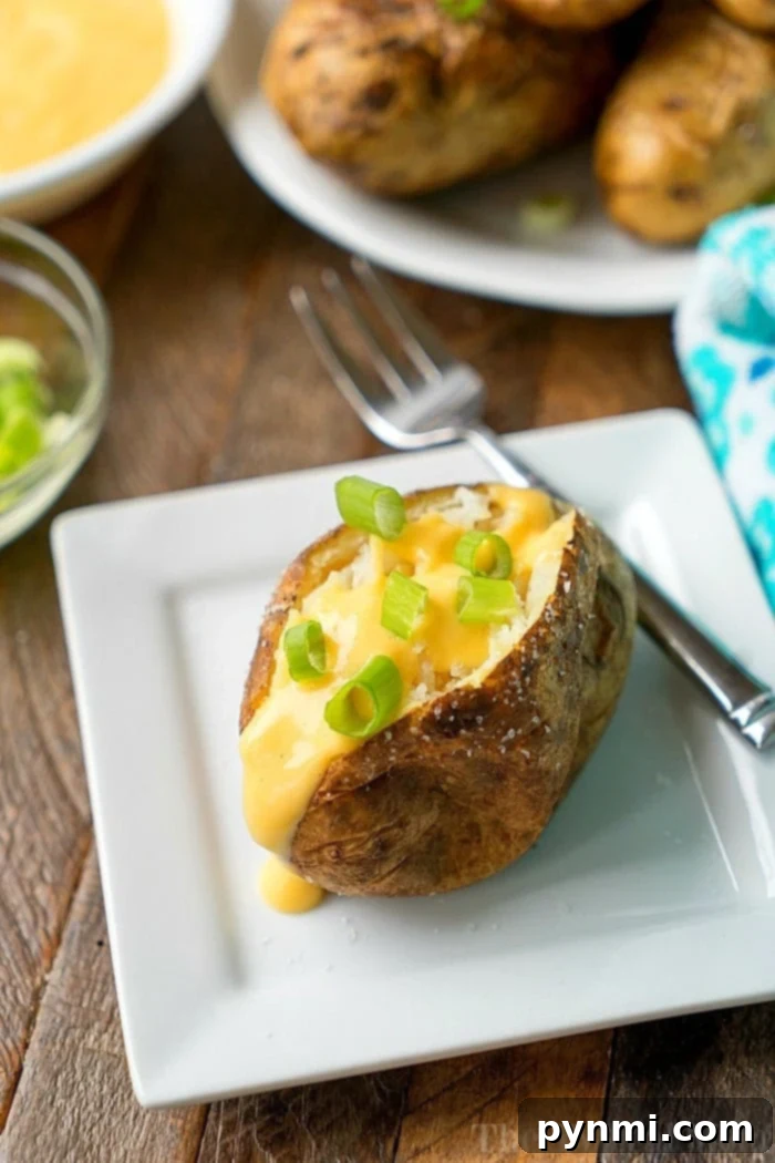 best way to make baked potatoes