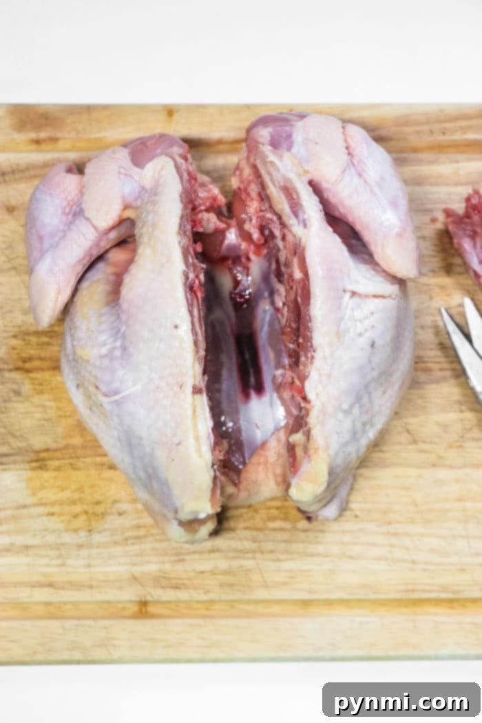 How to Spatchcock a Chicken with a Knife