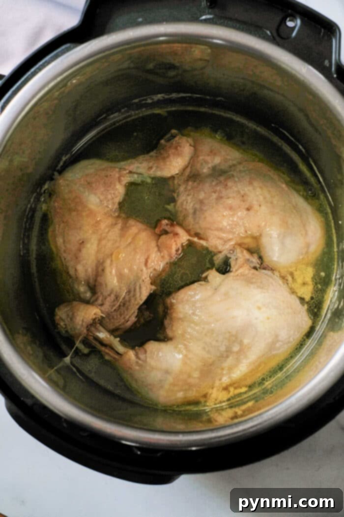Juicy Instant Pot Chicken Leg Quarters 5 How long to Pressure Cook Frozen Chicken Leg Quarters