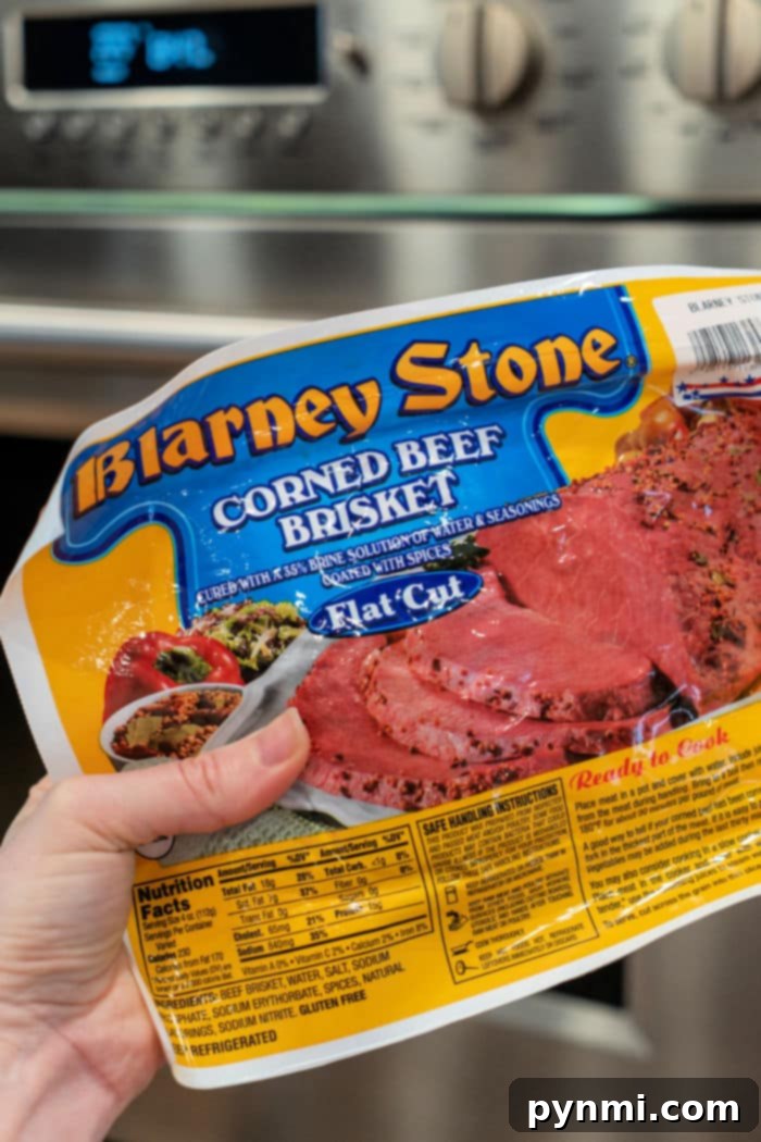 Oven-Baked Corned Beef Brisket