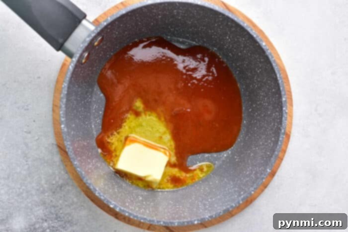 Crispy Air Fryer Curry Chicken 3 Bowl of homemade curry chicken sauce with vibrant spices