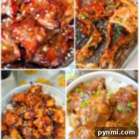 chicken with teriyaki sauce