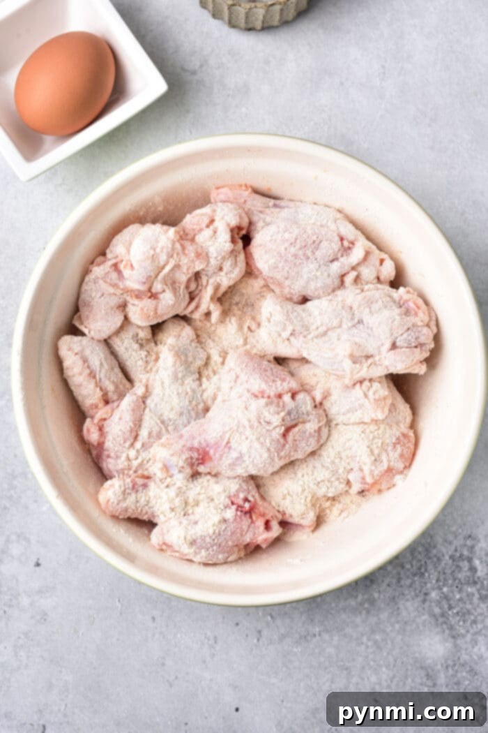 how to fry Chicken Wings