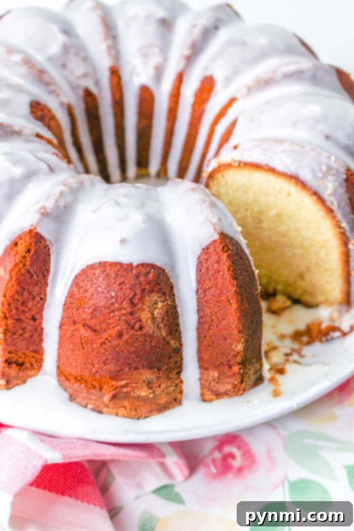 Homemade Sara Lee-Style Pound Cake 7 Pound Cake Bundt Cake