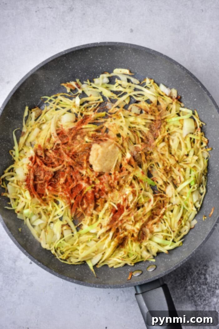 Indian Cabbage Curry