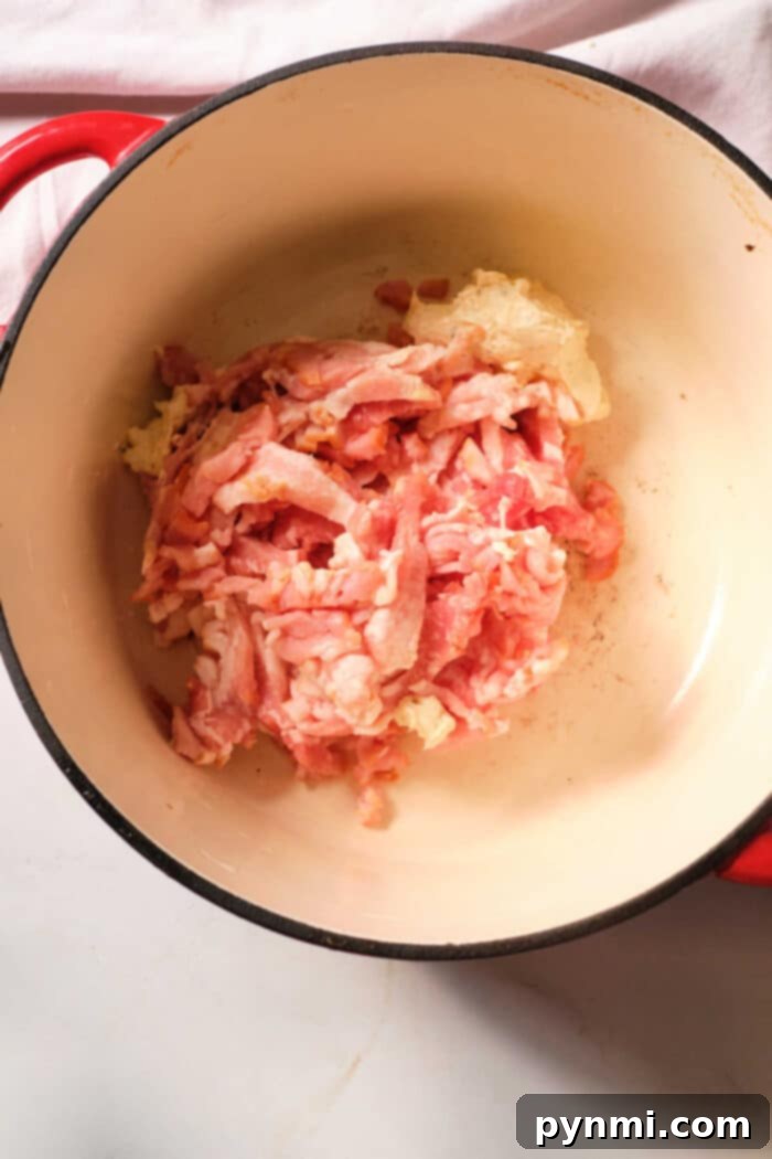 Crispy Bacon, Tender Cabbage 4 Dutch Oven Fried Cabbage