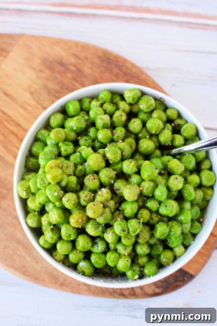 How to Cook Frozen Peas in Microwave