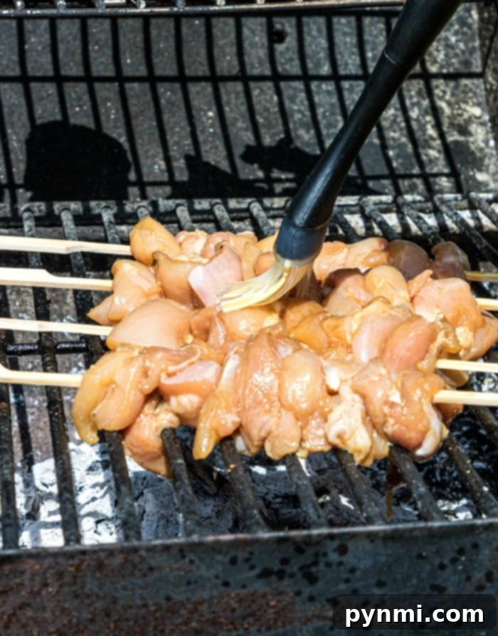 Grilled Chicken Kabobs