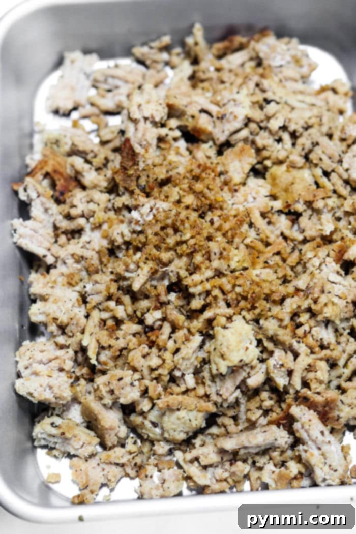 Mastering Ground Turkey 4 How Long to Cook Ground Turkey in a pan, fully cooked and seasoned.