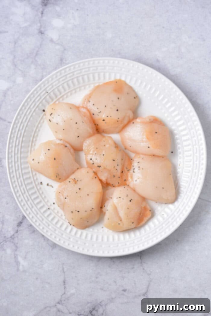 How to Season Scallops