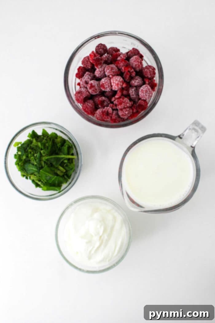 Frozen Spinach Smoothie
