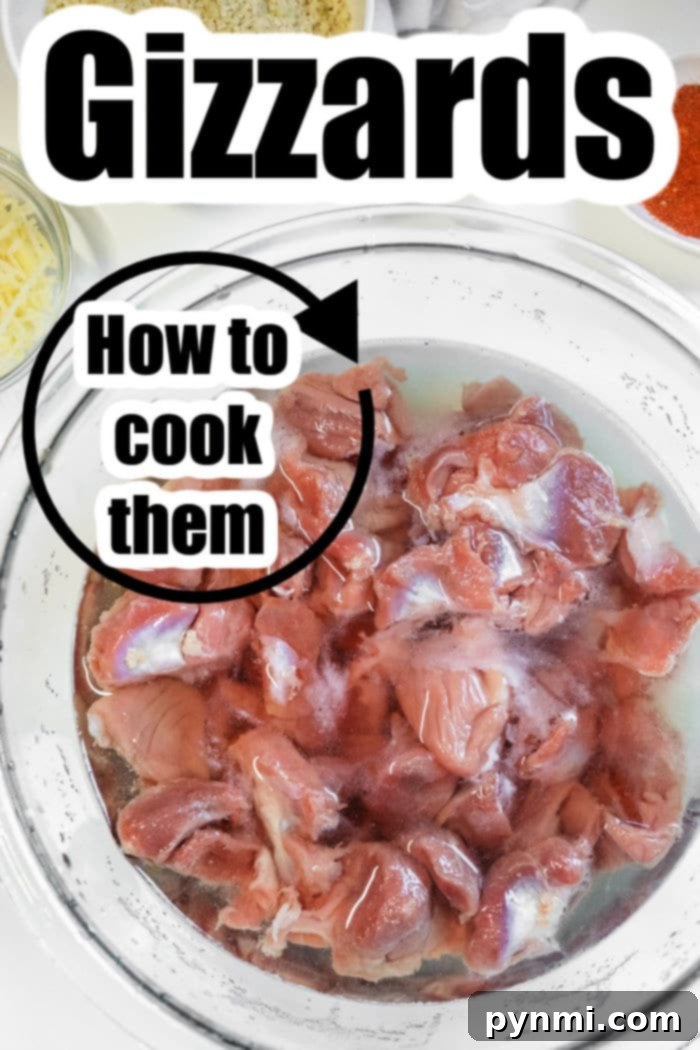 The Art of Offal Unlocking Organ Meat Flavors 8 Crispy golden-brown chicken gizzards, perfectly cooked and ready to be served