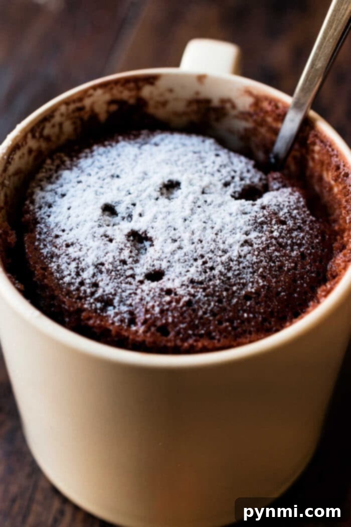 Effortless Cake Mix Mug Cake 4 1 Minute Mug Cake with Cake Mix