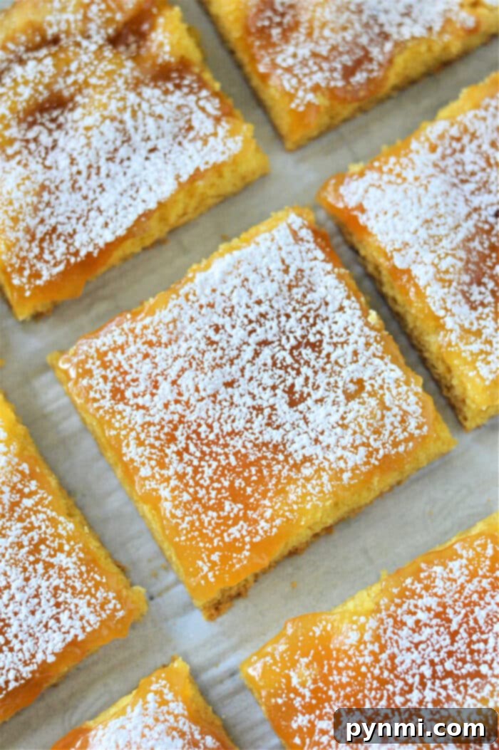 Lemon Bars with Cake Mix