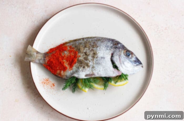 Ninja Foodi Whole Fish - a perfectly cooked fish inside a Ninja Foodi air fryer