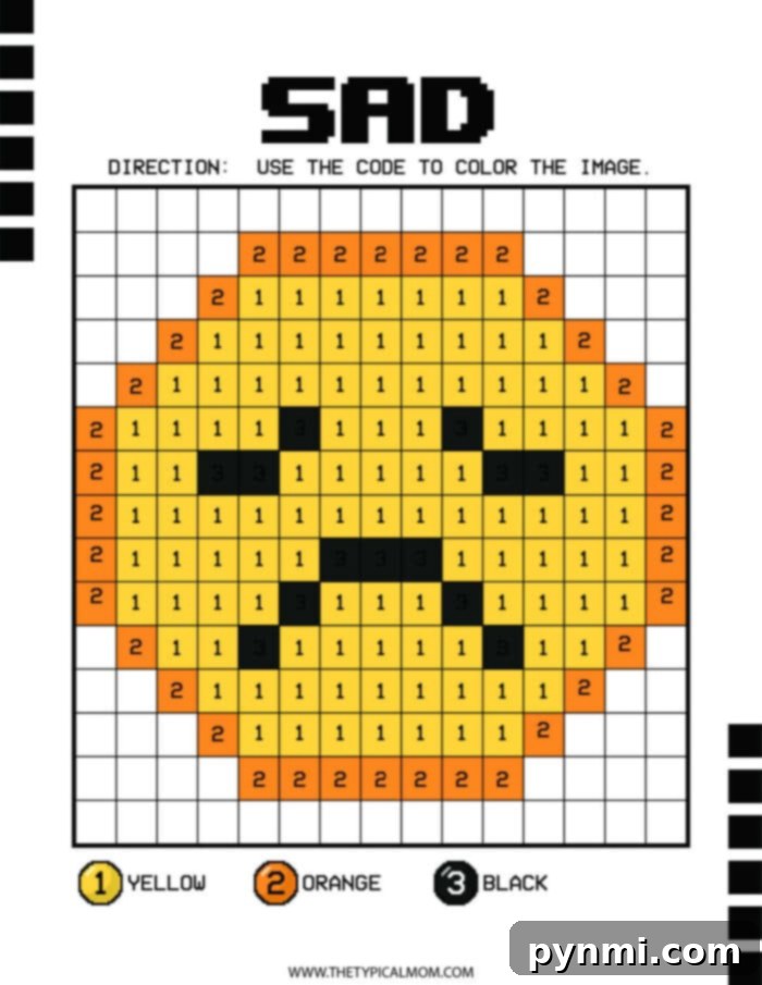 Whimsical Pixels 7 Sad Pixel Art