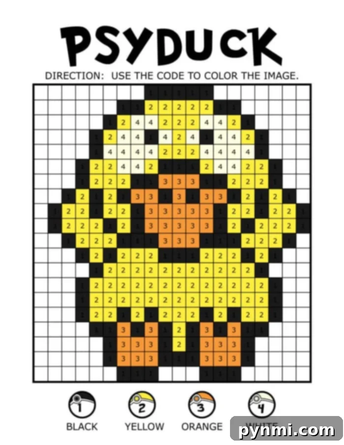 Free Pixelated Pokemon Number Coloring 8 Collection of Legendary Pokemon Coloring Pages in Pixel Art Style