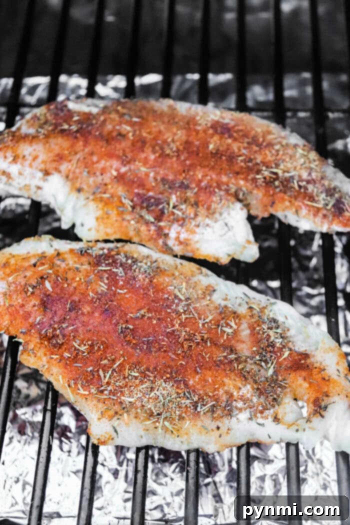 Deliciously Smoked Catfish Ready to Serve