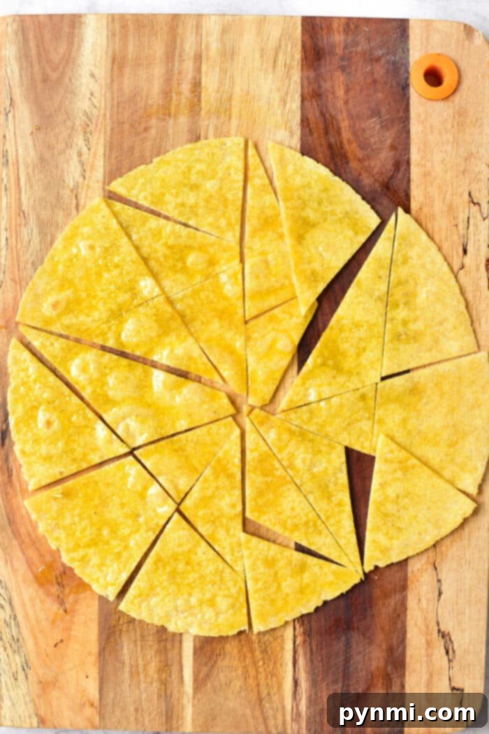 Crispy Air Fryer Tortilla Chips 4 Homemade Tortilla Chips Recipe