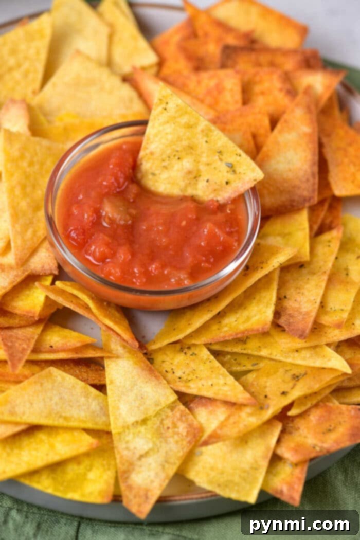 Crispy Air Fryer Tortilla Chips 5 Ninja Foodi Tortilla Chips