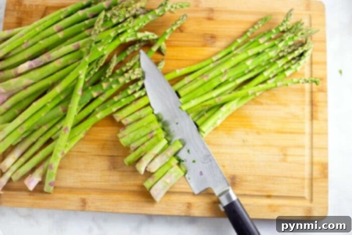 Ninja Foodi Pressure Cooker Asparagus, showcasing a softer texture