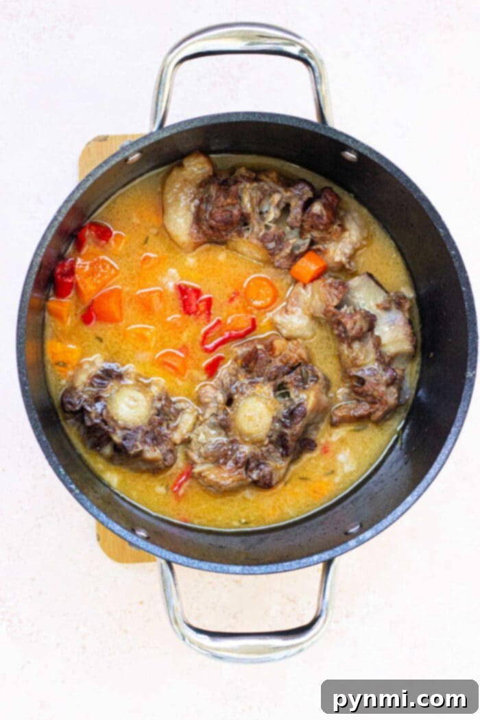 Oxtail with Potatoes and Carrots