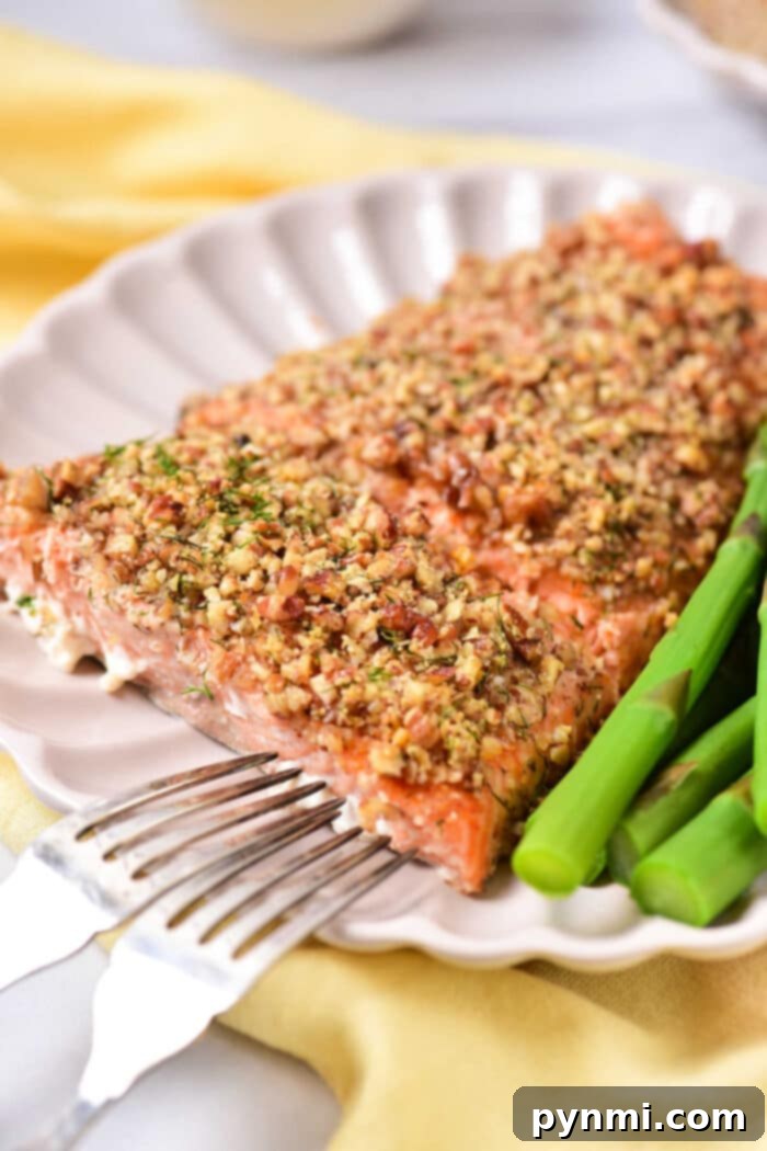 Crispy Almond Salmon Fillet 6 Almond Crusted Salmon Fillets Ready to Serve