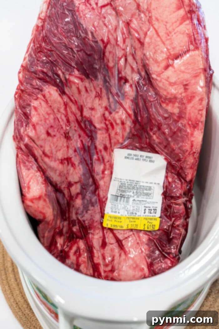 How to Cook Tender Brisket in a Crockpot with BBQ Sauce