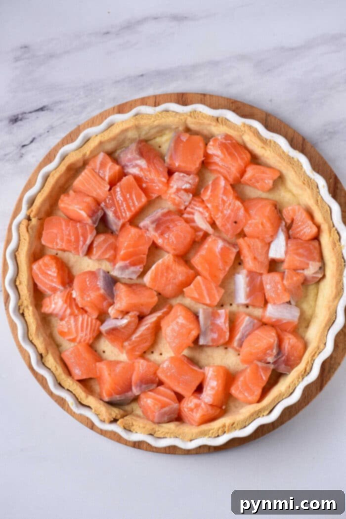 Smoked Salmon Quiche