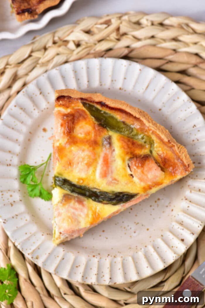 Salmon Quiche