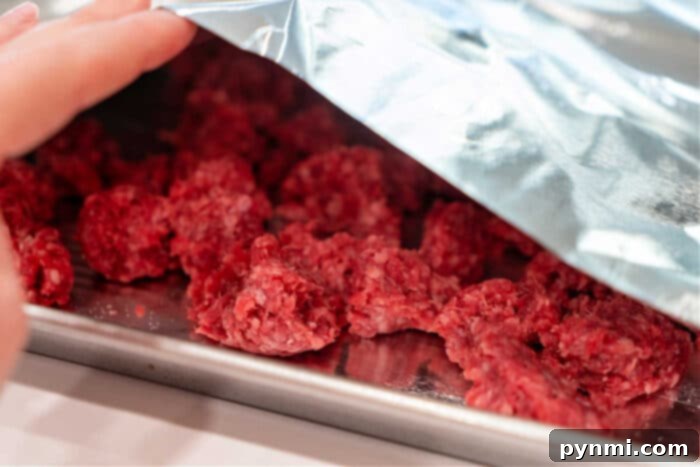 Mastering Ground Beef in Your Oven 4 Cooking Hamburger in Oven, broken up for versatile use