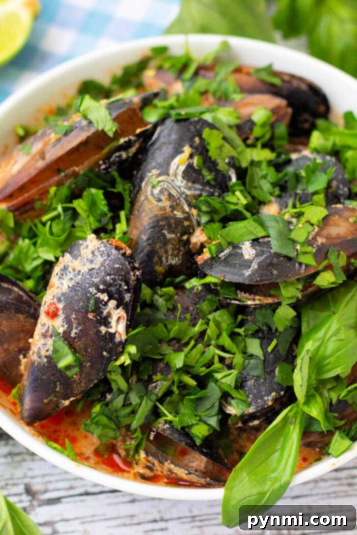 Irresistible Curry Mussels 5 Mussels in Curry