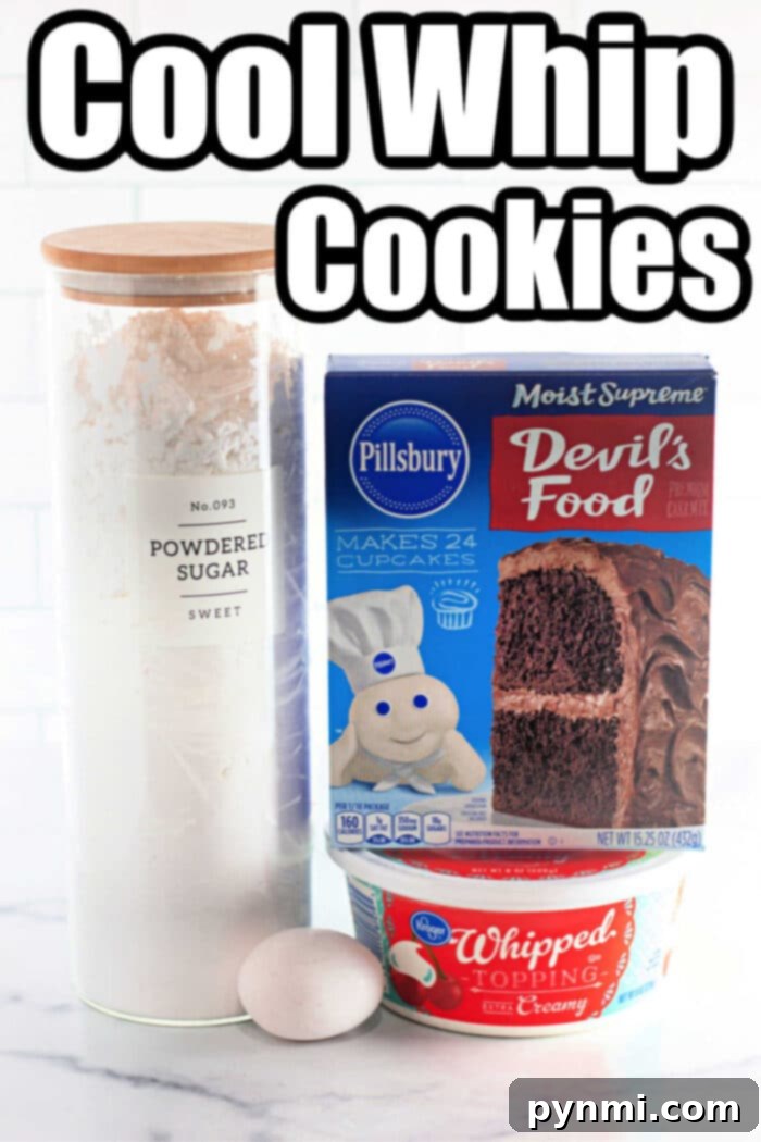 Cloud Nine Cake Cookies 3 Cake Mix Cookies with Cool Whip