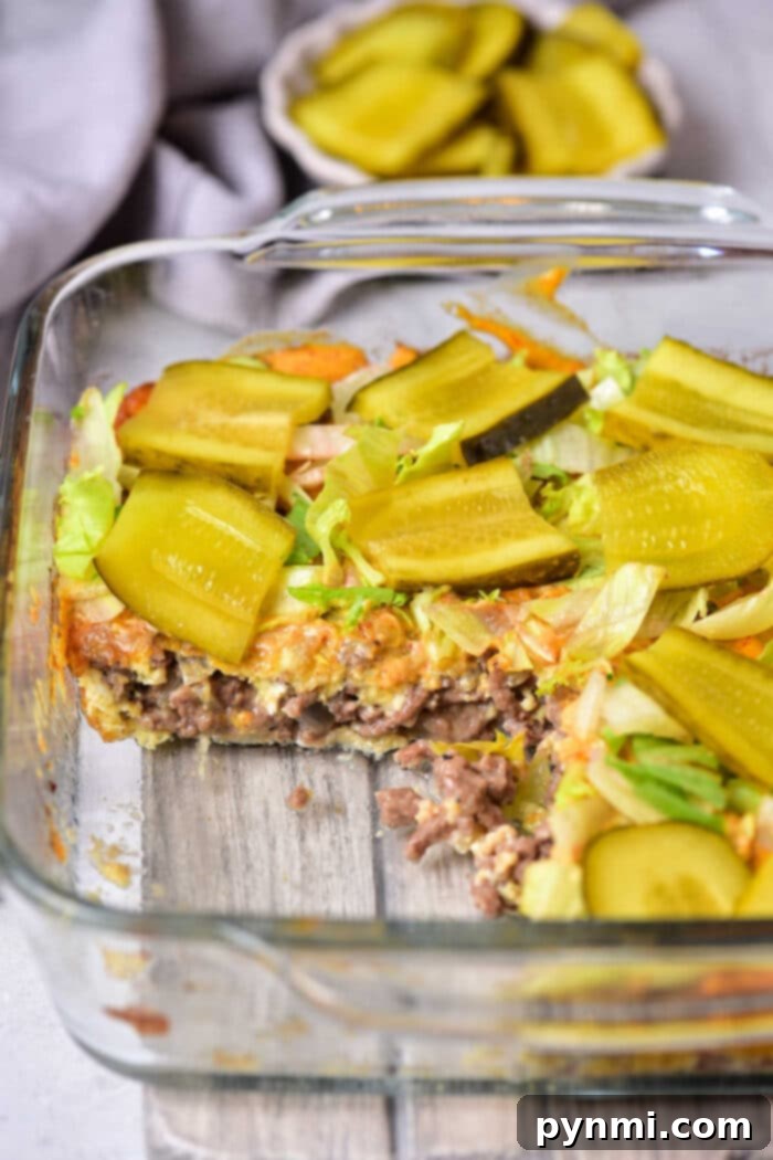 Ultimate Big Mac Bake 2 Big Mac Casserole
