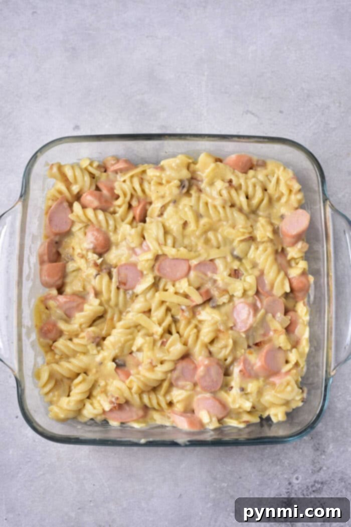 Chili Cheese Dog Casserole