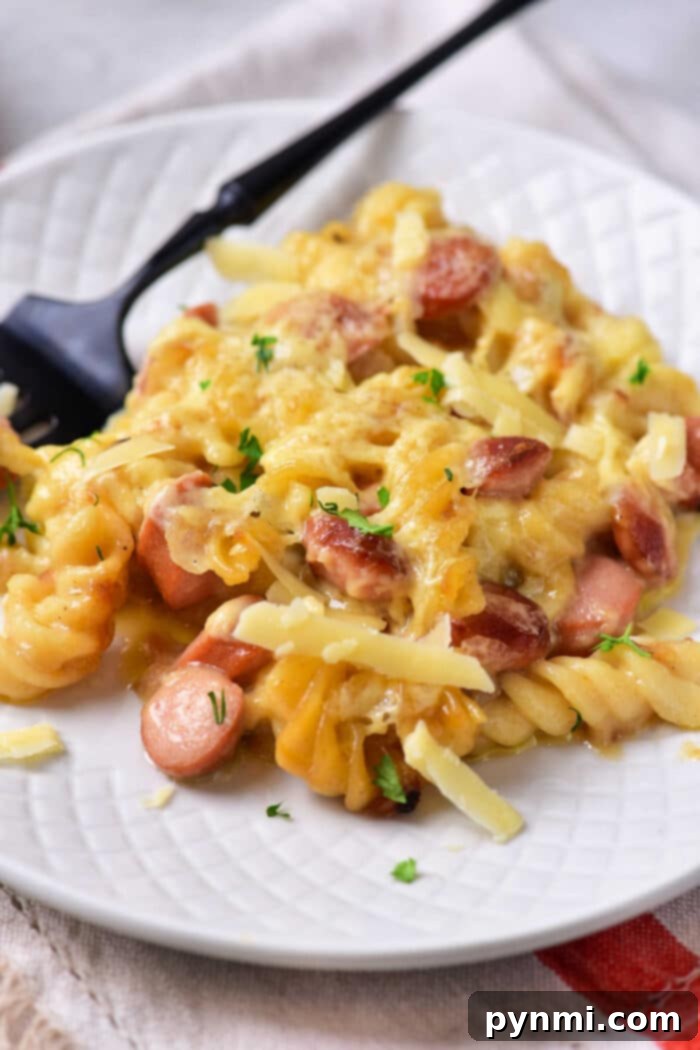 hot dog casserole recipe