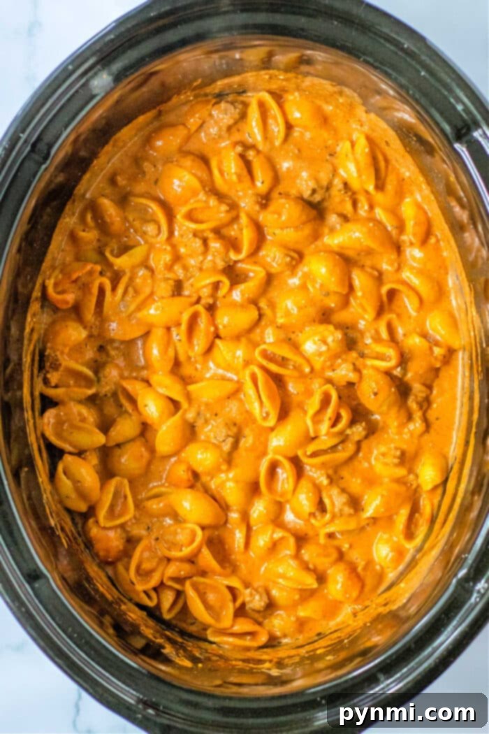 Velvety Slow Cooker Goulash 6 Goulash in the Crock-pot, a comforting one-pot meal