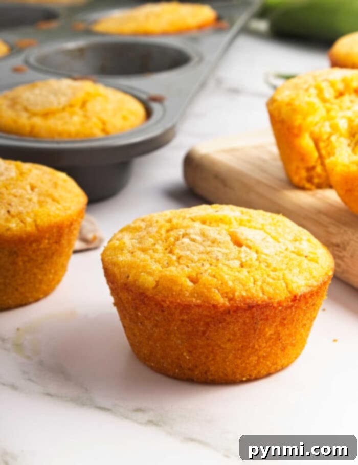 Golden Dairy-Free Cornbread 6 A generous serving of dairy-free cornbread on a plate, ready to be enjoyed with a meal.