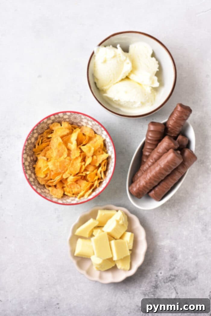 TikTok inspired 'Fried Chicken' Ice Cream during the preparation phase