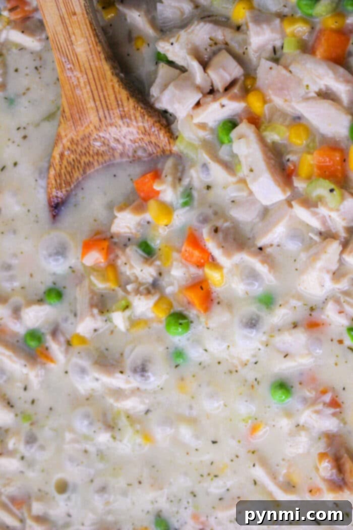 Golden Biscuits Topping Chicken Pot Pie