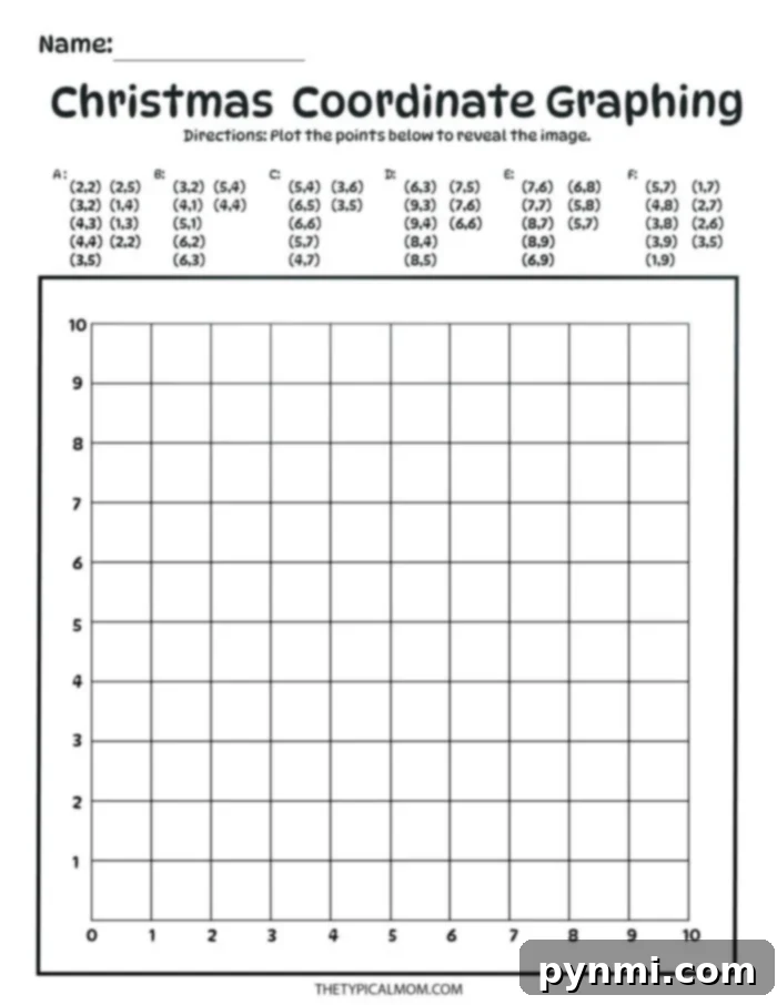 Plot Your Free Mystery Art 2 Coordinate Graphing Mystery Picture Worksheets for engaging math learning