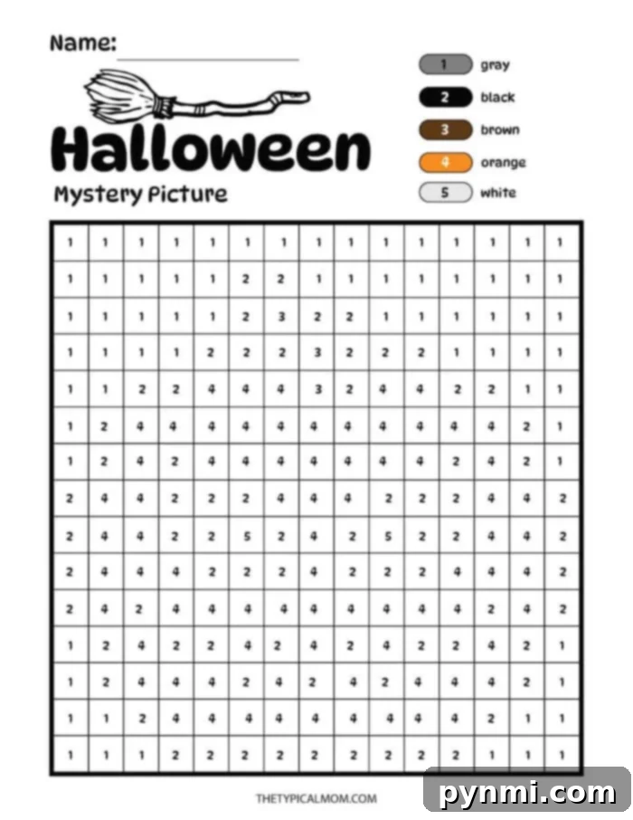 Halloween Pixel Art Reveal in Progress