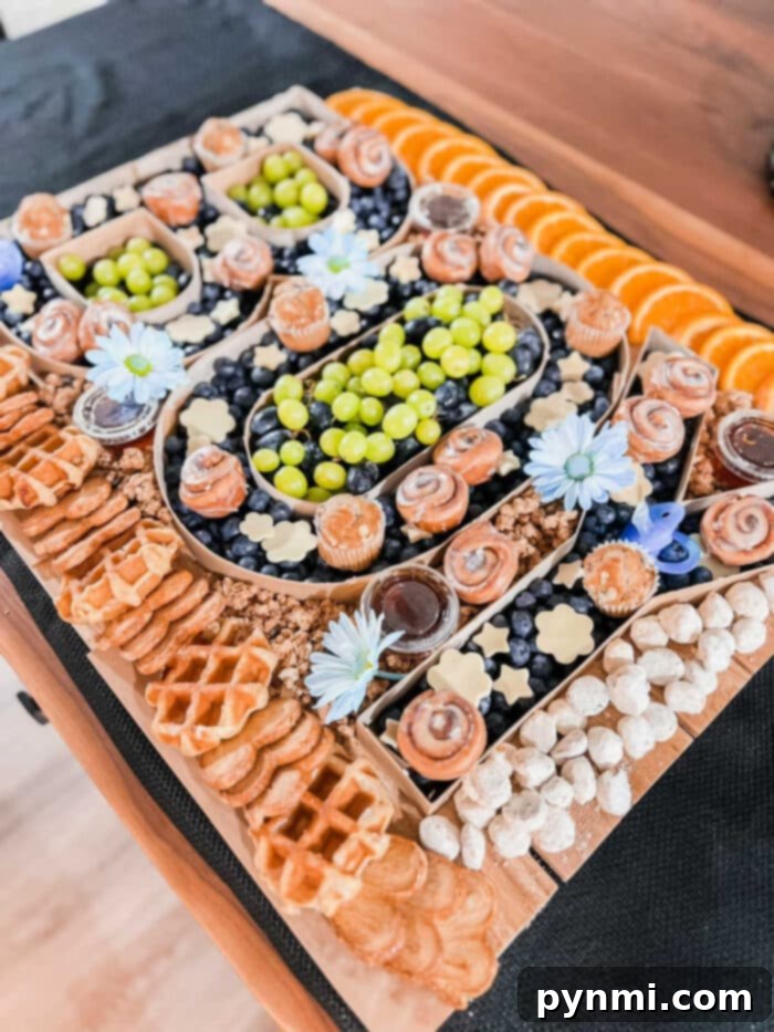 Party Perfect Charcuterie Boards 6 Elegant Baby Shower Charcuterie Board with Pastel Colors