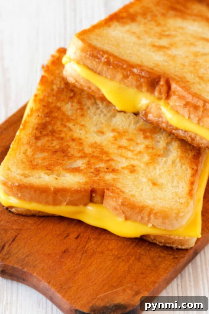 Toaster Oven Grilled Cheese