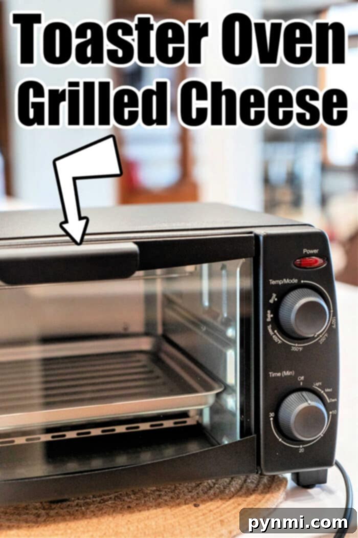 Grilled Cheese in Toaster Oven