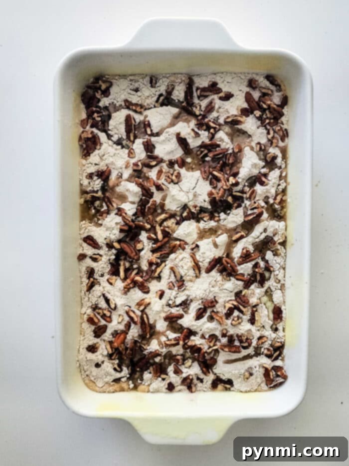 Effortless Sweet Potato Dessert 5 Yams Dump Cake preparation
