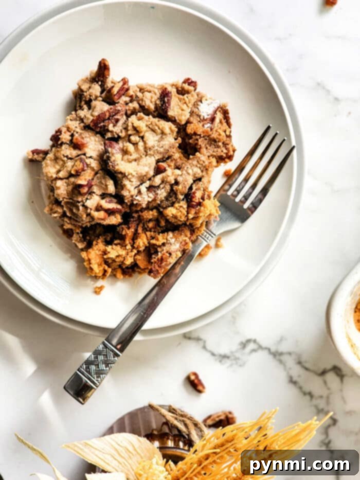 Effortless Sweet Potato Dessert 8 Sweet Potato Dump Cake Recipe with vanilla ice cream