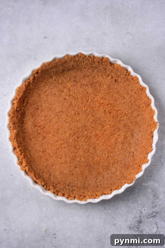 graham cracker crumb crust Recipe